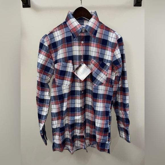 BUD BERMA the Highlander Flannel long sleeve NWT Size Small